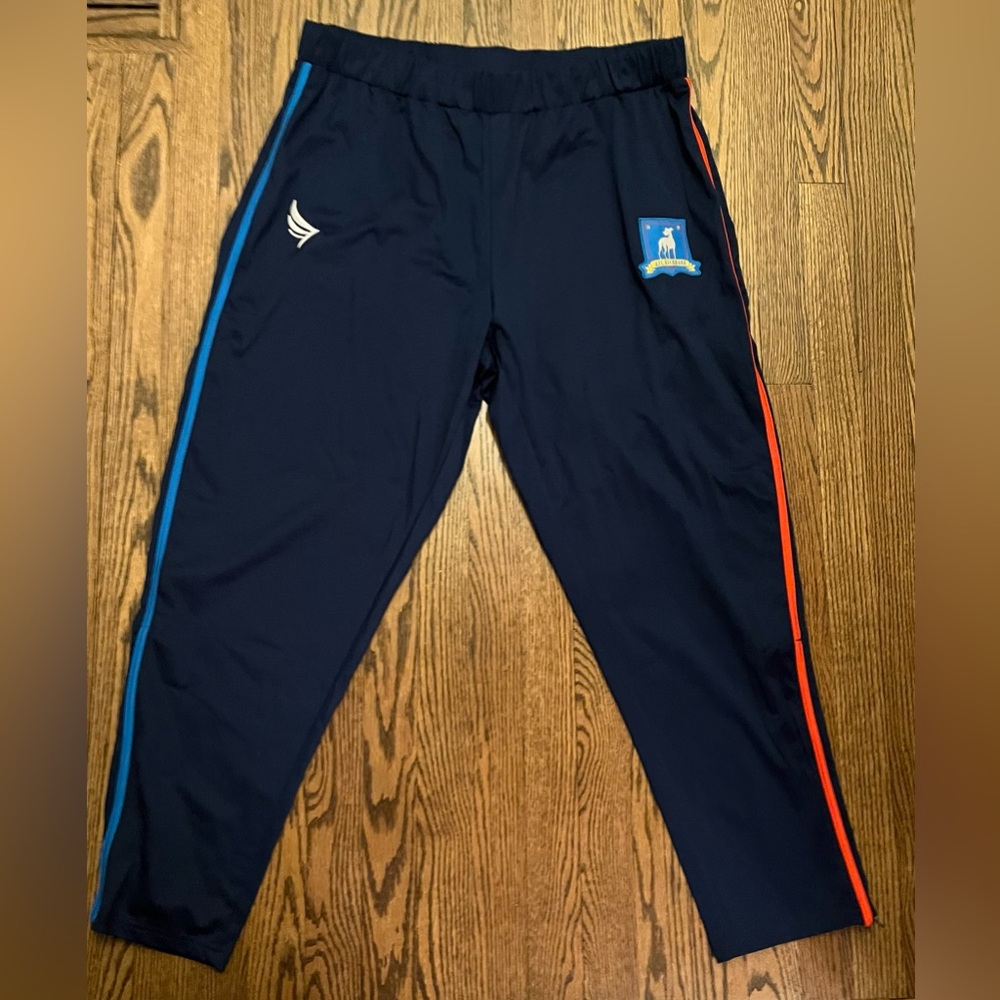 Men’s Ted Lasso blue AFC Richmond track pants